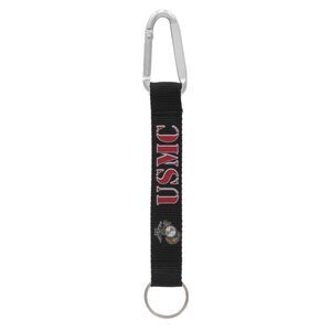 Aminco United States Marine Corps Carabiner Lanyard Keychain